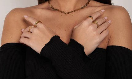Anillos apilables: cómo crear combinaciones únicas con estilo