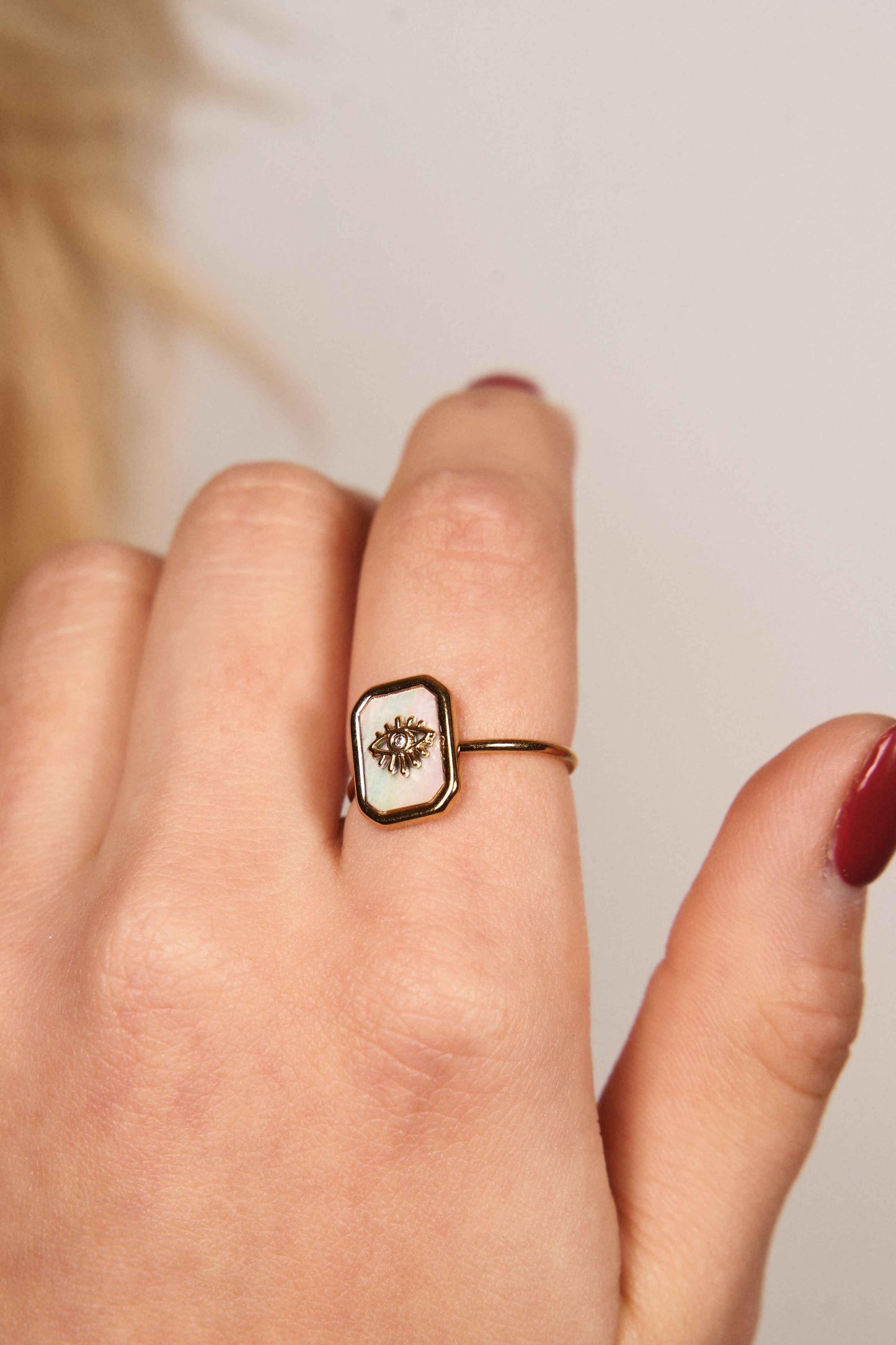Anillo SHIRA BLANCO - Samui Collection