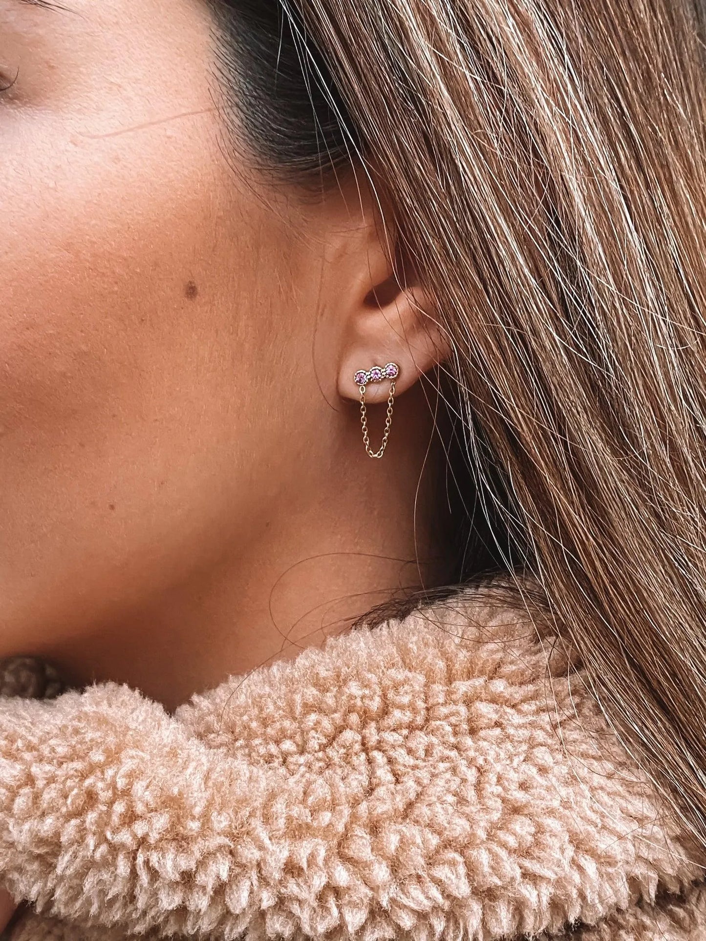 Pendientes ACONCAGUA LILA - Samui Collection