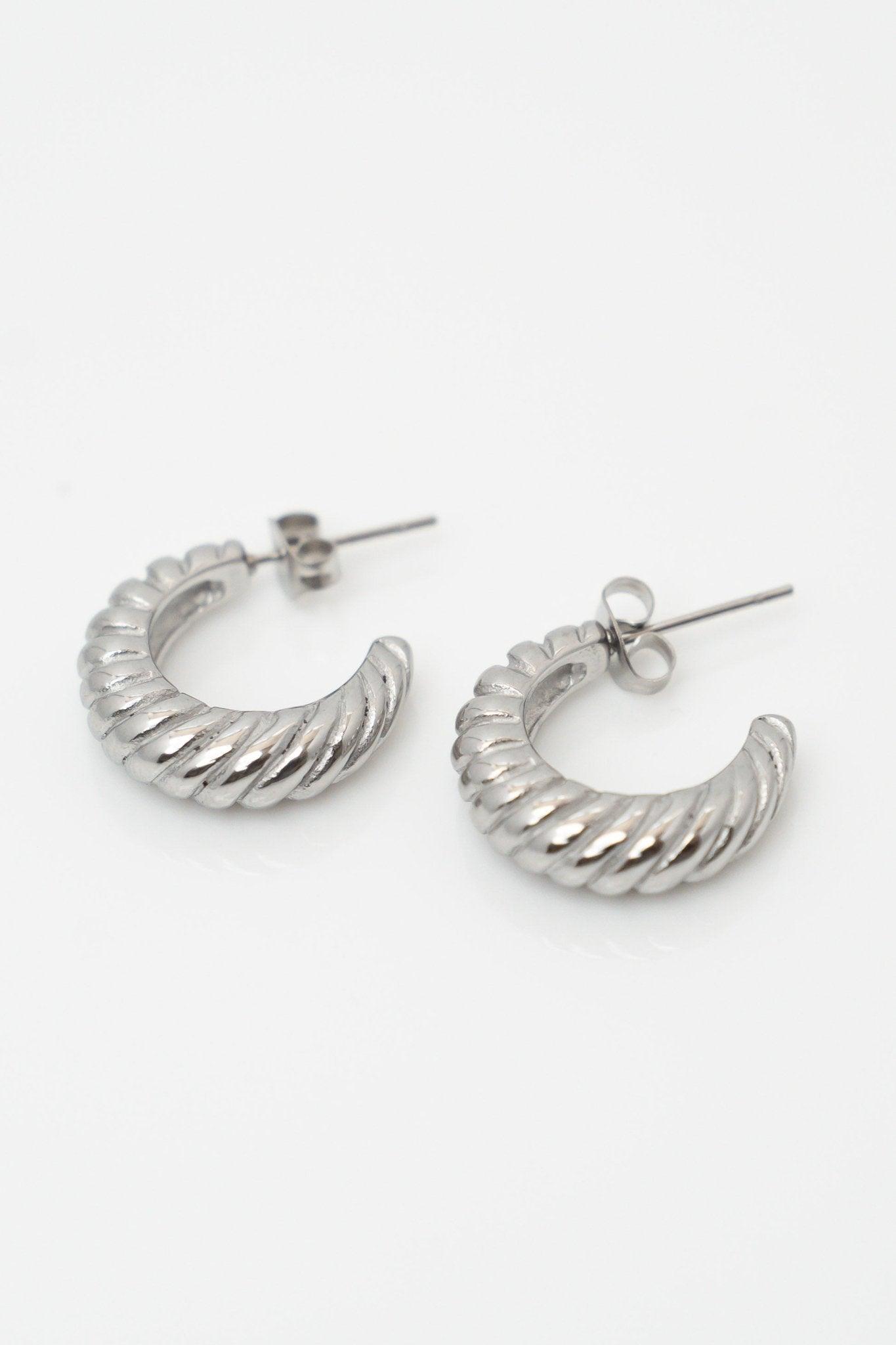 Pendientes DENOK PLATEADO - Samui Collection