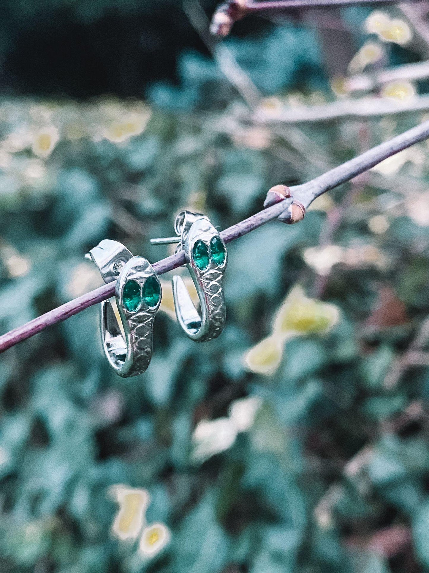 Pendientes HOLBOX PLATEADO - Samui Collection