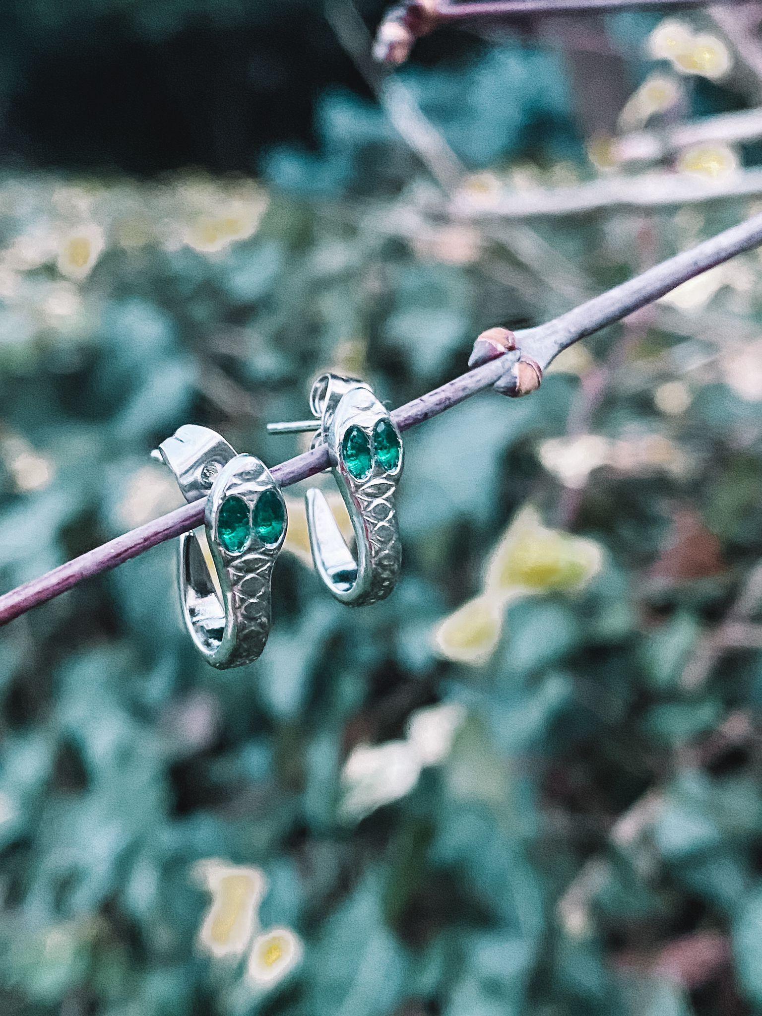 Pendientes HOLBOX PLATEADO - Samui Collection